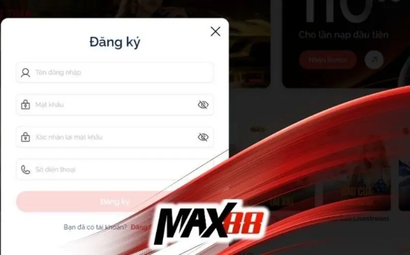 Đăng Ký Max88